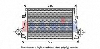 AKS DASIS 017002n -  Интеркулер